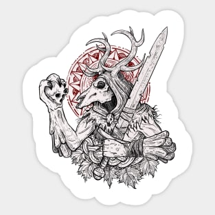 Leshy witcher hunter Sticker